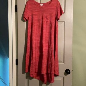 EEUC size M Lularoe carly dress w/pocket